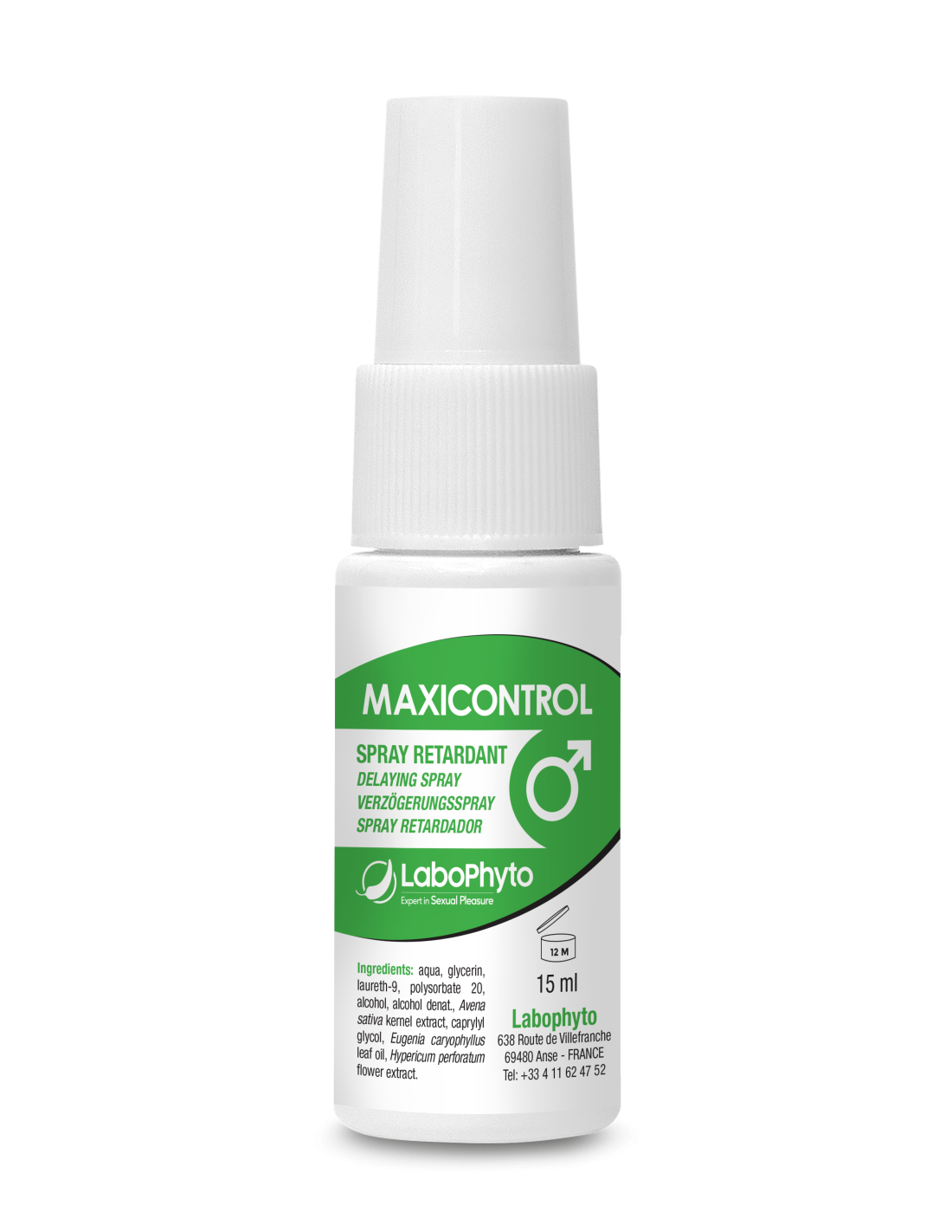 Maxi Control Spray Retardant - Ejaculation précoce produit naturel